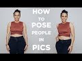 How to pose in pictures how to look lean and tall