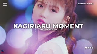 ANGERME - KAGIRIARU MOMENT || LINE DISTRIBUTION