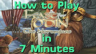 How to Play A Feast for Odin: The Norwegians Expansion in 7 Minutes