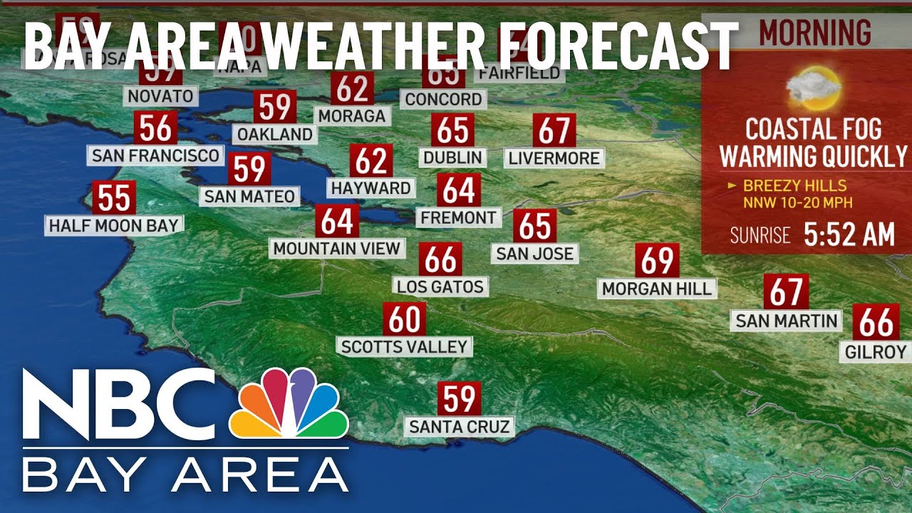 Bay Area forecast: Heat advisory continues - YouTube