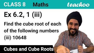 Ex 6.2, 1 (iii) - Find cube root of 10648 by prime factorisation method - Teachoo