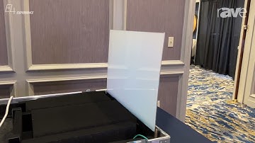 E4 Experience: Sharp NEC Demos ActiveScene to Transform Plain Glass into a Digital Signage Surface