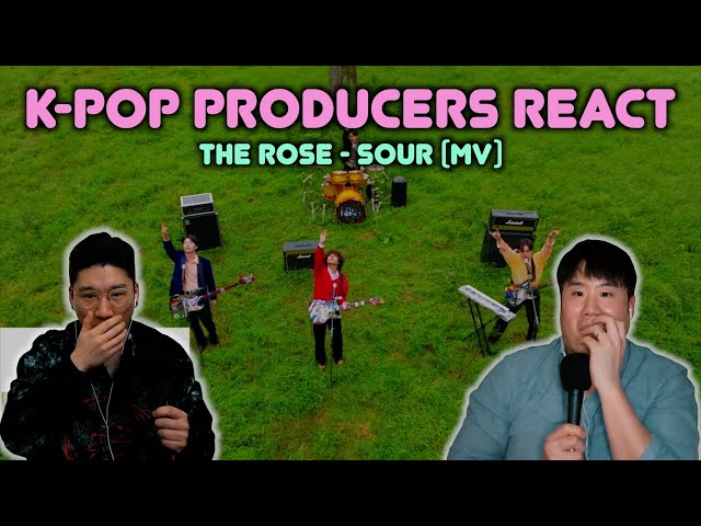 Musicians react & review ♡ The Rose - Sour (MV) class=
