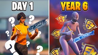 6 Years of Competitive Fortnite Progression (Noob to Pro)