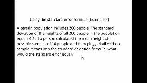 Sampling Distributions Part 2