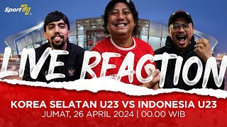 🔴 QUARTER FINALS: KOREA SELATAN U-23 VS INDONESIA U-23 [LIVE REACTION]