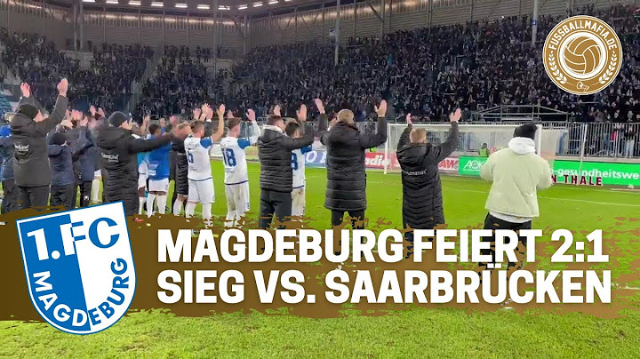 1. FC Magdeburg feiert 2:1 Sieg im Topspiel gegen Saarbrücken (29.01.2022)