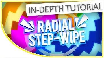 [TUTORIAL] 2D Radial Step Wipe Effect for Intros using 100% Ellipse Shape Layers & Trim Paths