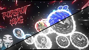 Blob.io - SUPER INSANE ULTRA HACKED POPSPLIT!!? THE POPSPLIT 👑KING👑 OF ALL TIME !! (Agar.io)