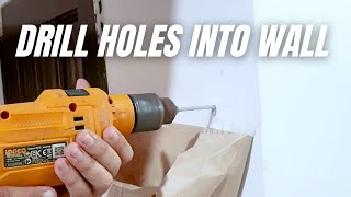 How to Drill Hole in Walls for Mounting?