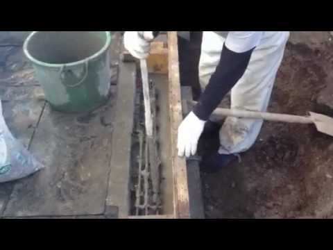 Diy 素人のベランダ補修 擁壁打設 Retaining Wall Deposit Conorete Youtube