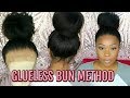 No More Snatched Edges: Best Way To Secure Your Full Lace Wig In A Top Knot Bun | OmgQueen