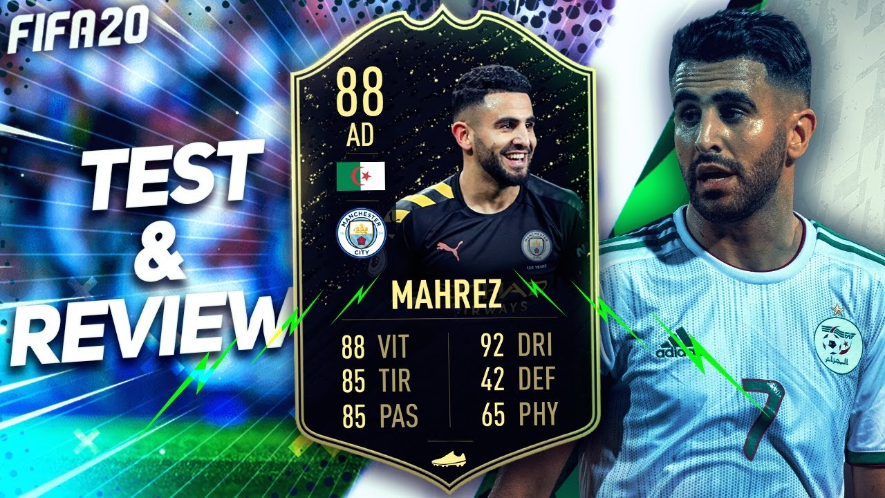 FIFA 20 MAHREZ 88 (TIF) Test et REVIEW ! - Plus fort que SALAH ?!