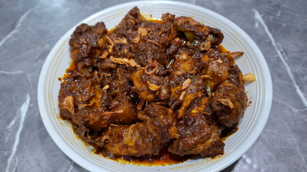 Cara membuat resep AYAM RENDANG YANG ENAK BANGET