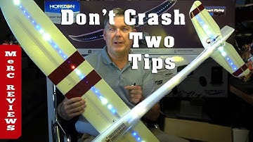 E-flite Night Radian FT (Flite Test) 2 meter RC Glider 💥 Don