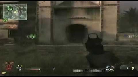 Modern Warfare 2 - Amazing Knife Throw
