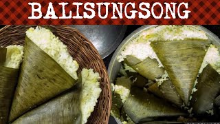 LANDIAN NATIN ANG KANING BINALOT SA DAHON NG SAGING #pinoyrecipe #pinoyfood #asmr