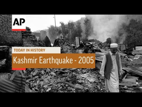 Massive Earthquake Hits Kashmir - 2005 | Today in History | 8 Oct 16