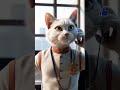 Kitten Saves the DAY for Pregnant Cat Mom! #cat #catlover #shorts #shortvideo #funny #viralvideo