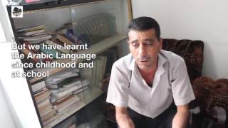 خالد نجيب، مدرس لغة عربية من كرد القامشلي