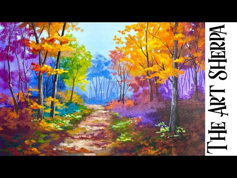Autumn path 🌟🎨