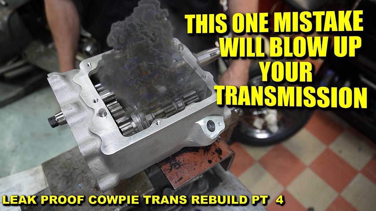 TOTAL COWPIE TRANSMISSION REBUILD / ONE WRONG MOVE AND "BAMM" THERES GOES YOUR TRANNY