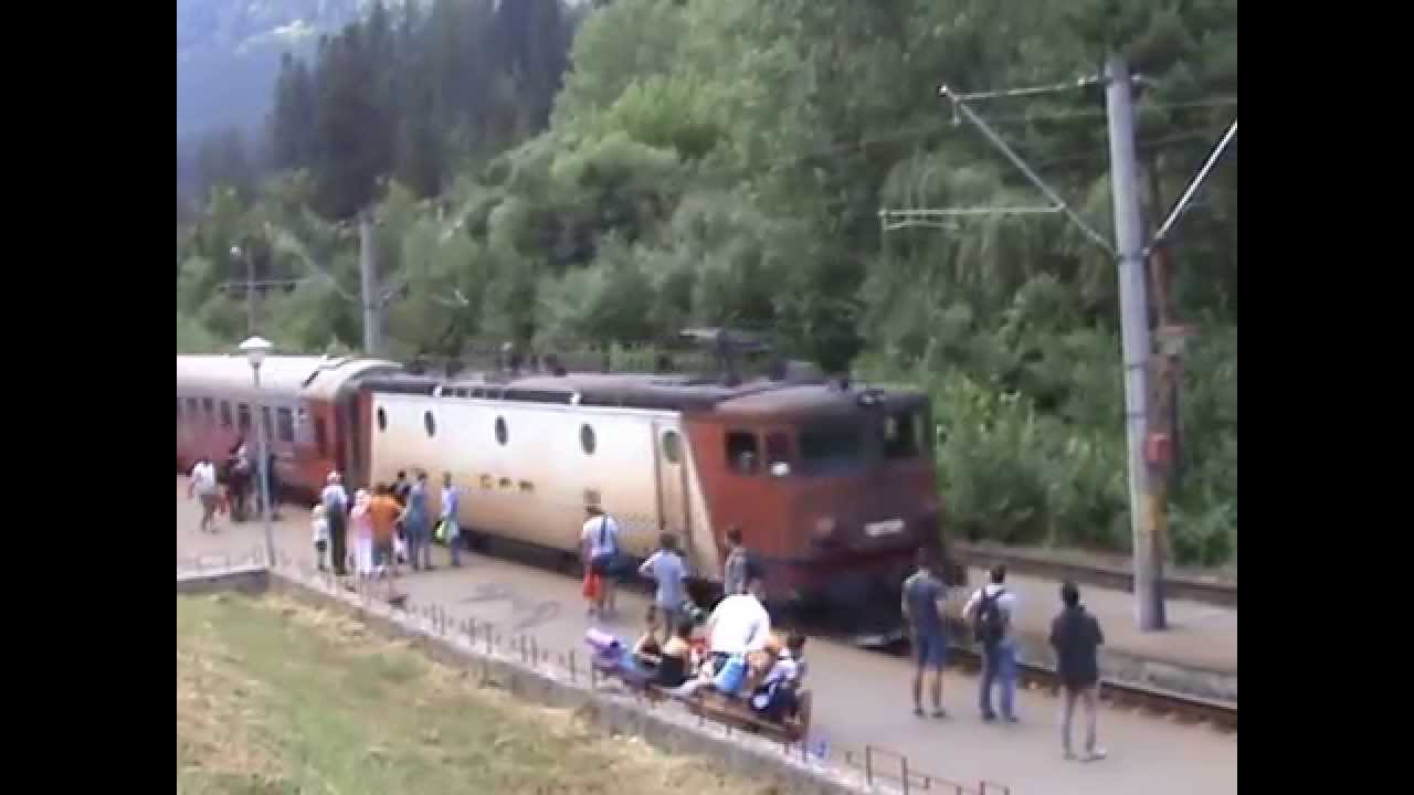 Trenul R Brasov Gheorgheni In Gara Baile Tusnad 25 07 2015