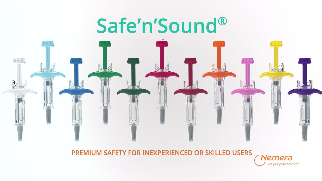Safe'n'Sound® Nemera's passive safety device for naïve or experienced