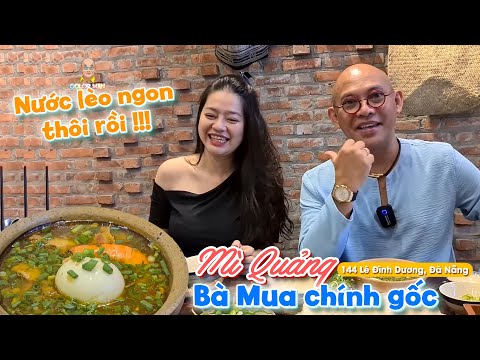 Food For Good #730: Mì Quảng Bà Mua Đà Nẵng nguyên bản không đơn thuần là 1 địa chỉ ăn ngon !!!