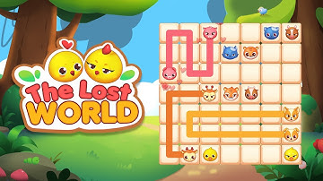 The Lost World - Filling Lines Games | Match Making Game - Mother Baby Matching Cute HTML5 Games