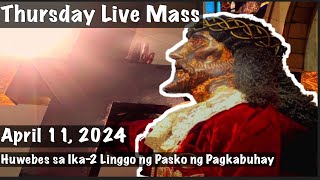 Quiapo Church Live Mass Today April 11, 2024 Thursday
