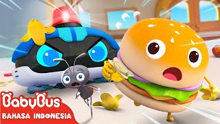 Membuang Sampah Sembarangan Bukan Kebiasaan Baik | Animasi Seri Makanan | BabyBus Bahasa Indonesia