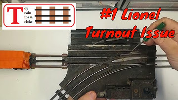 Het meest voorkomende probleem met Lionel O27-wissels op afstand is opgelost: isolerende spoorpen...