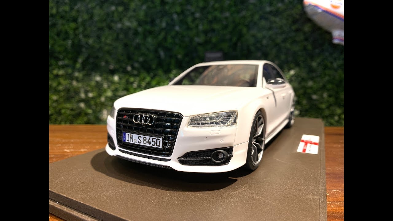 1/18 Motorhelix Audi S8 Plus MH016LW - YouTube