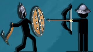 THE WAR AXE Gameplay Walkthrough STICKMAN THE VIKINGS Android Game screenshot 3