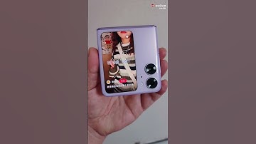 OPPO Find N2 Flip  External screen