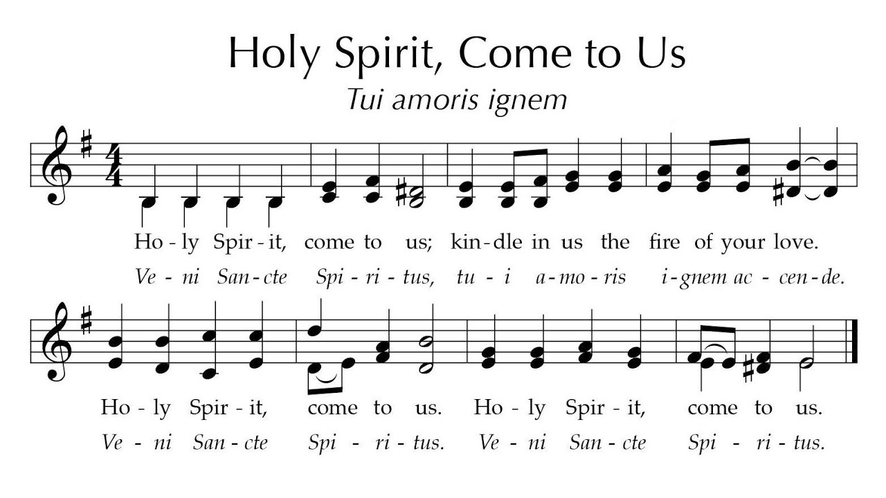 Holy Spirit Come To Us - YouTube