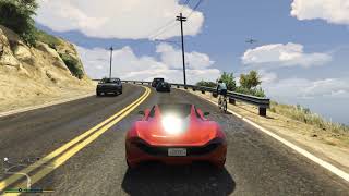 Grand Theft Auto V - Driving Free Roam Gameplay