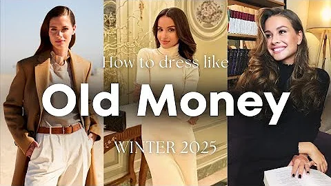How to look expensive in WINTER 2025 — 5 old money outfits for elegant