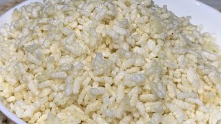 وصفه ولا اروع للارز المنفوش بطريقه جداً جداً بسيطه Puffed rice