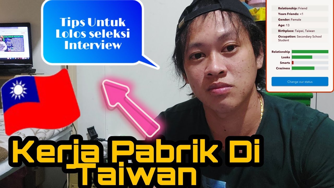Tips Lolos Seleksi Interview Bagi Calon  TKI Kerja Pabrik Di Taiwan