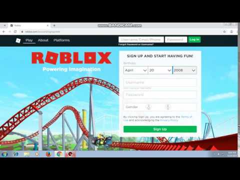 How to create account in roblox 2019!! - YouTube