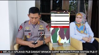 INOVASI BRIMOB JAMBI : APLIKASI PLB (PANGGILAN LUAR BIASA) BERBASIS TEKNOLOGI INFORMASI