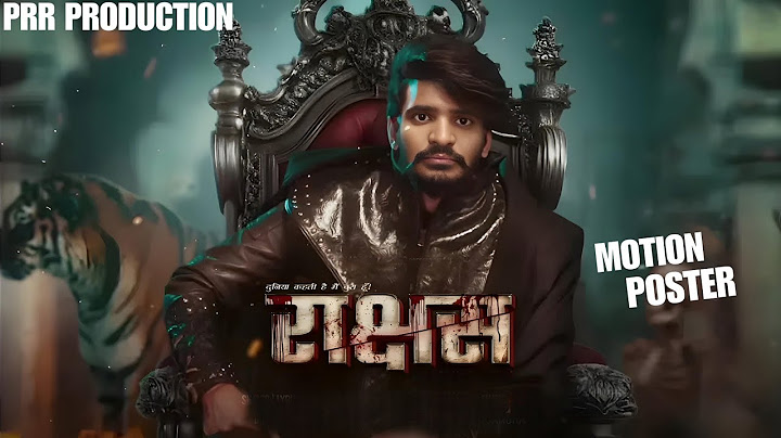 GULZAR CHHANIWALA- RAAKSHAS | Motion Poster | Ravi Gupta | Coming soon