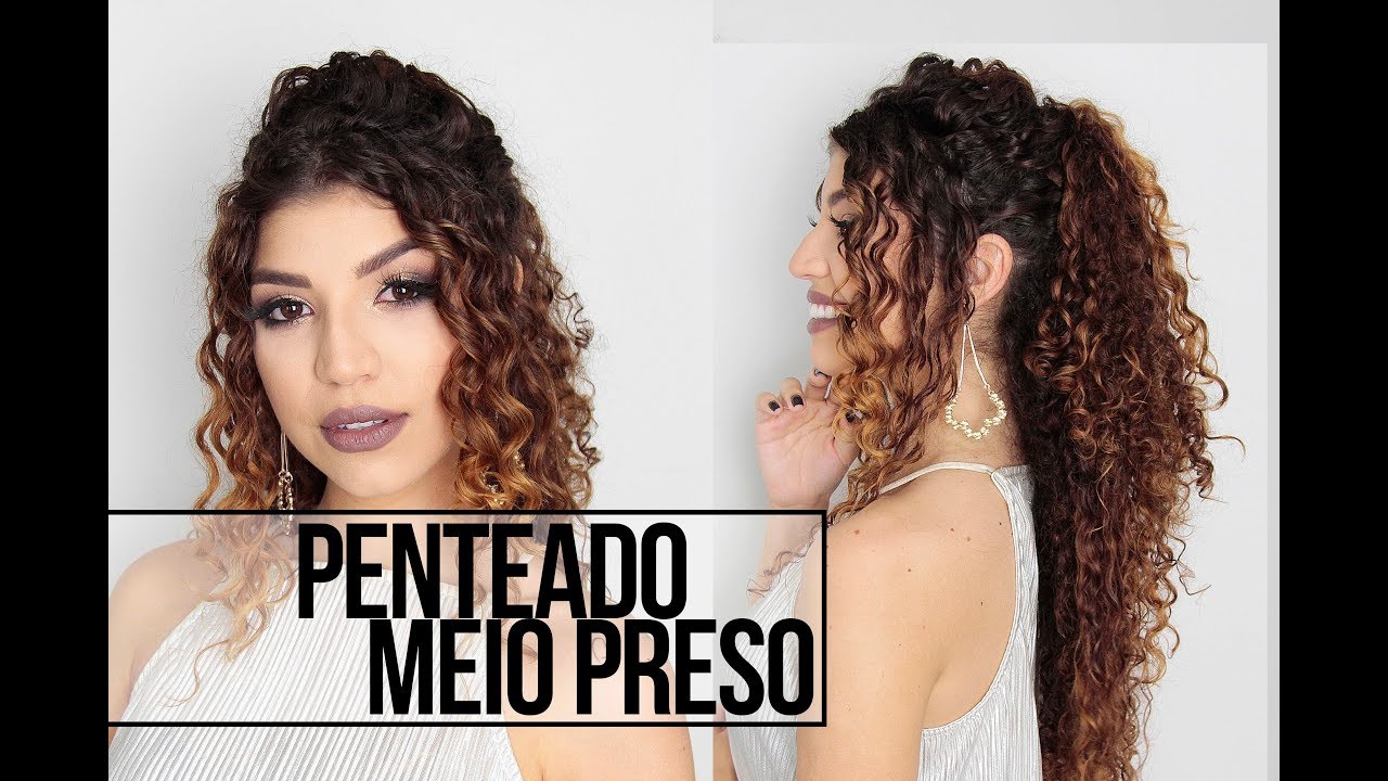 PENTEADO FORMATURA/FESTA para CABELO CACHEADO | Jessica Melo - thptnganamst.edu.vn