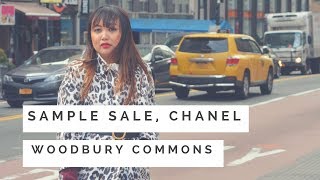 VLOG - SAMPLE SALE, UP CHANEL, WOODBURY COMMONS OUTLET - YouTube