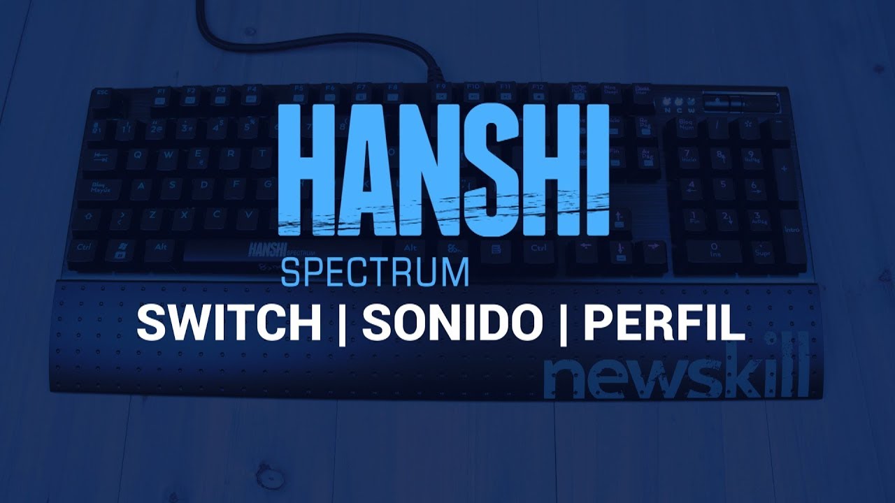 Newskill Hanshi Spectrum Mechanical Gaming Keyboard Black Newskill Hanshi Spectrum Mechanical Gaming Keyboard Black