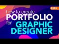 How to Create Portfolio for Graphic Designer