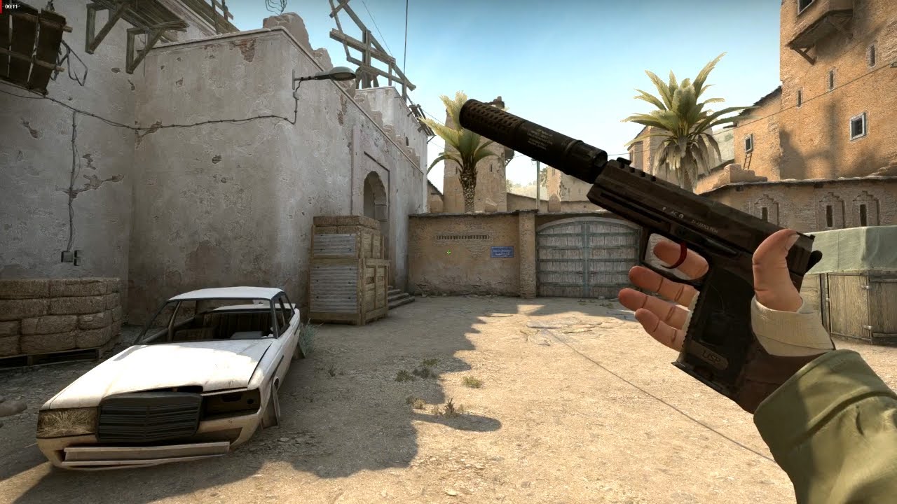 CS:GO USP DESERT TACTICAL BATTLE-SCARRED | ANUBIS COLLECTION - YouTube