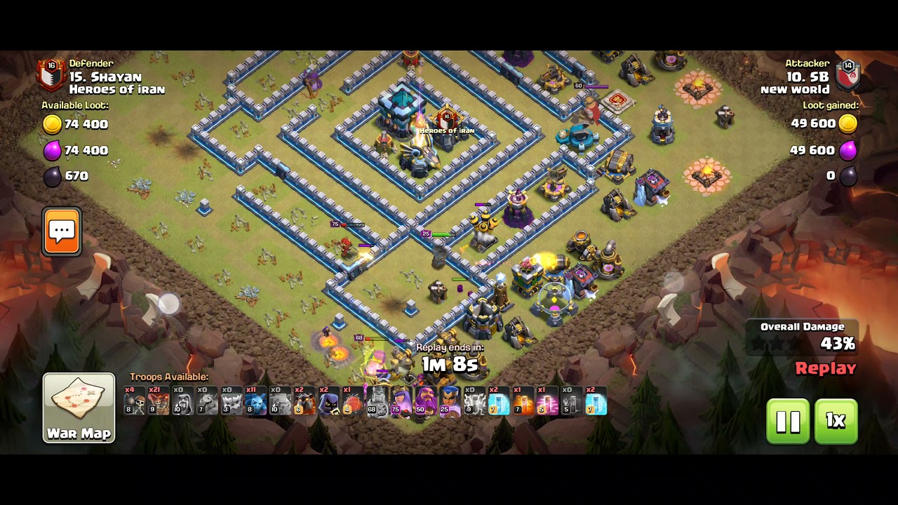 Hero Dive Zap Lalo | [Clash of Clans] [TH13] | Popular base